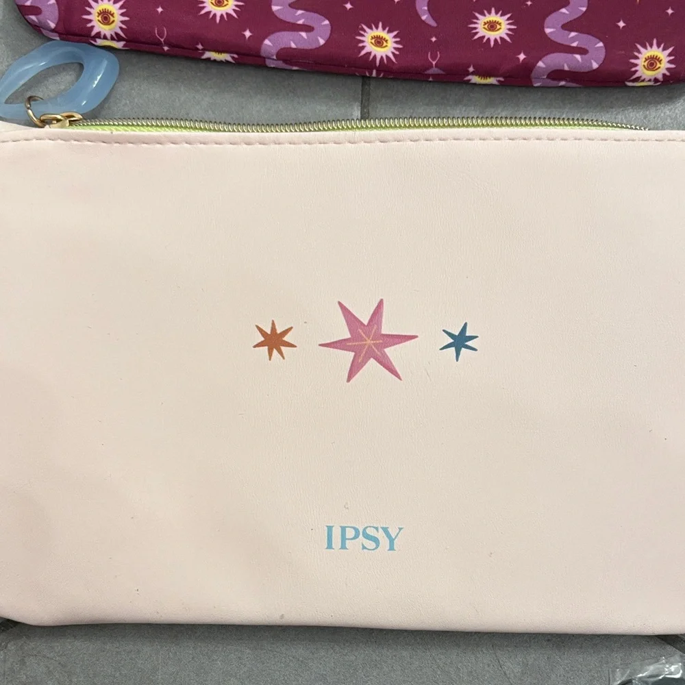 Bundle of Patterned Zip Pouches